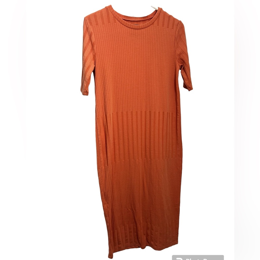 Zara Midi Quarter Sleeve Dress